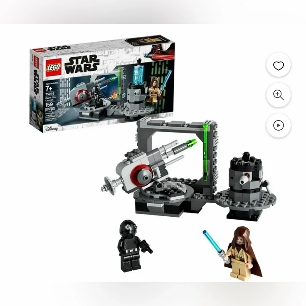 LEGO Star Wars: A New Hope Death Star Cannon 75246 bundle